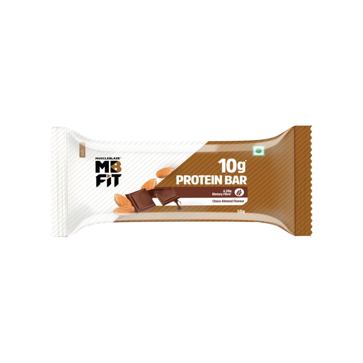 MuscleBlaze 10g Protein Bar (Choco Almond)