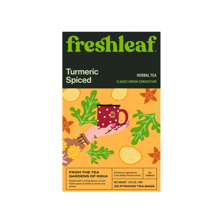 Freshleaf Turmeric Spiced Herbal Tea