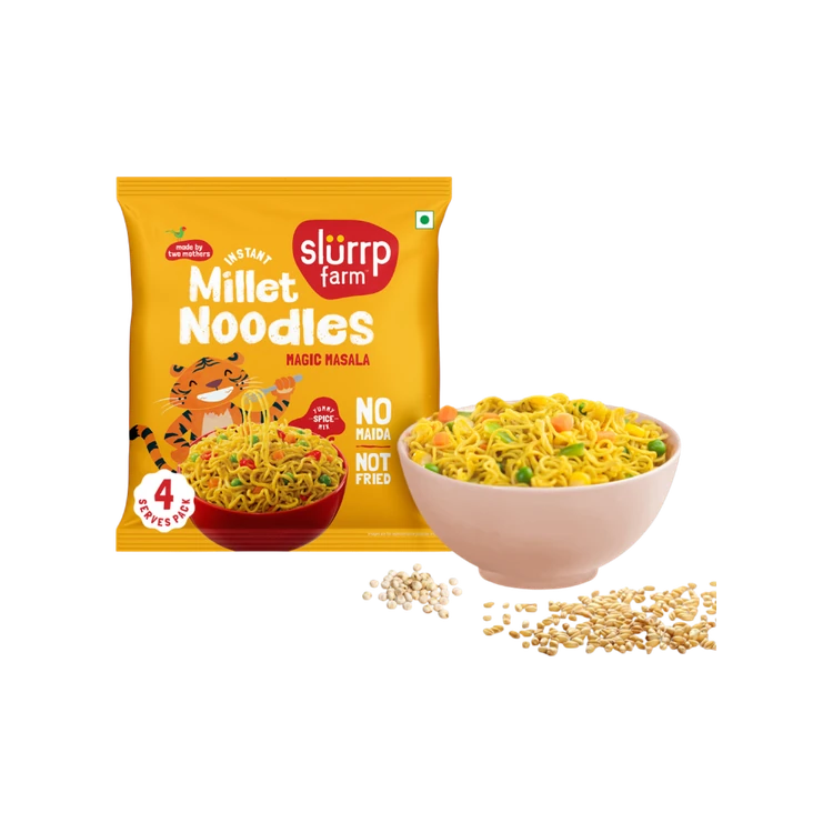 Slurrp Farm Magic Masala Millet Regular Instant Noodles