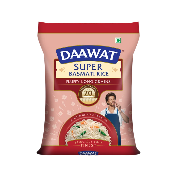Daawat Super Basmati Rice (Long Grain) (Basmati Akki)