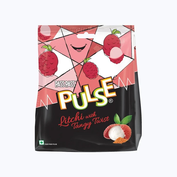 Pulse Litchi with Tangy Twist Candy