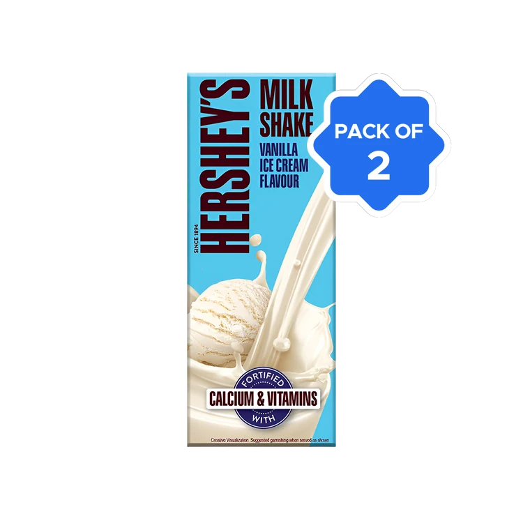 Hershey's Vanilla Milkshake - Pack of 2