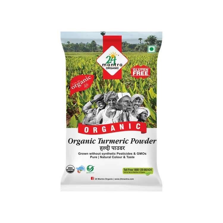 24 Mantra Organic Turmeric Powder