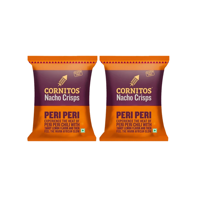 Cornitos Peri Peri Nachos - Pack of 2