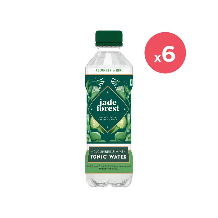 Jade Forest Cucumber & Mint Tonic Water - Pack of 6