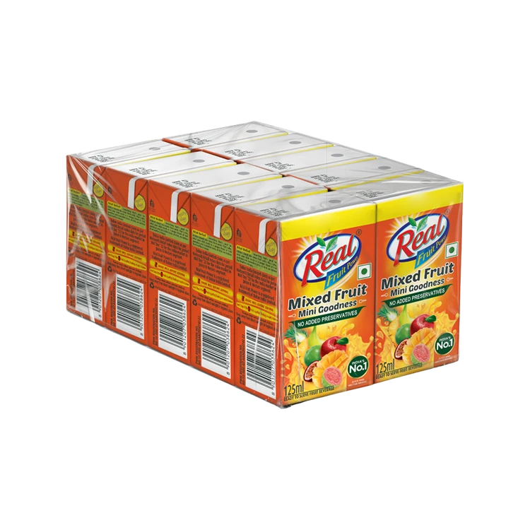 Real Mixed Juice (Pack of 10)