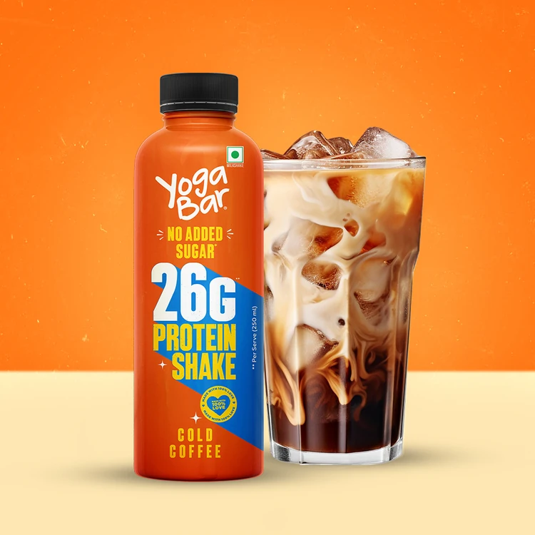 Yoga Bar 26 g Protein Milkshake - Cold Coffee