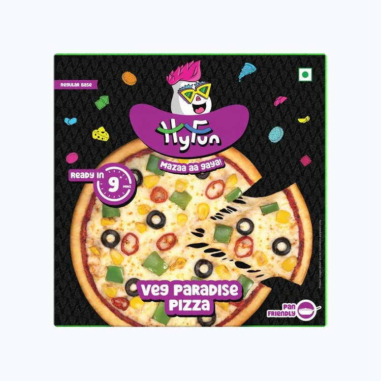 HyFun Veg Paradise Pizza (Regular Base)