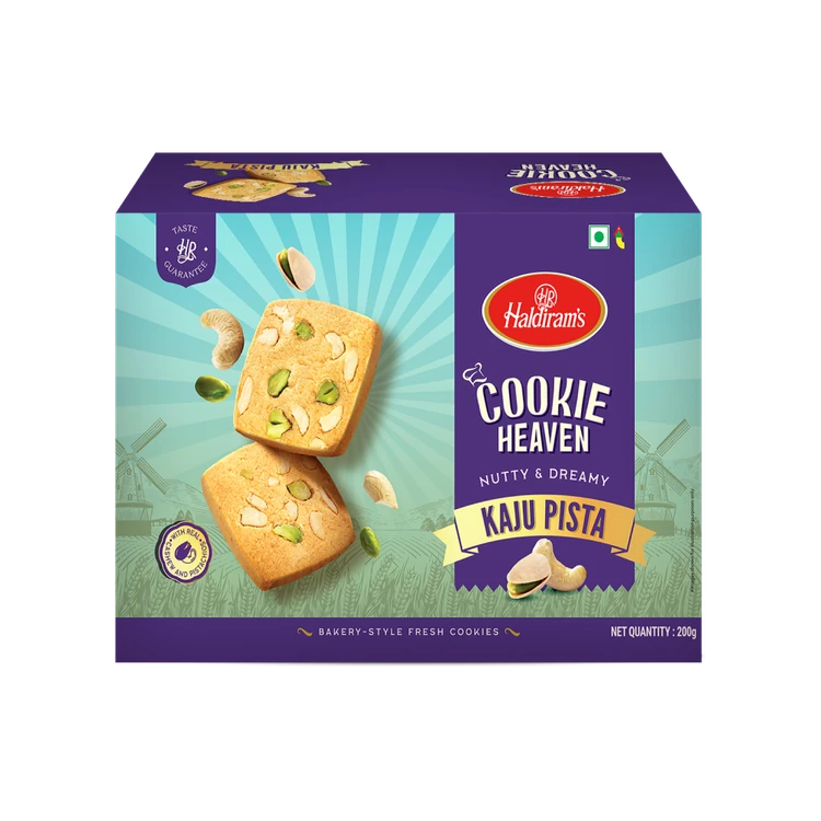 Haldiram's Heaven Kaju Pista Bakery Cookies