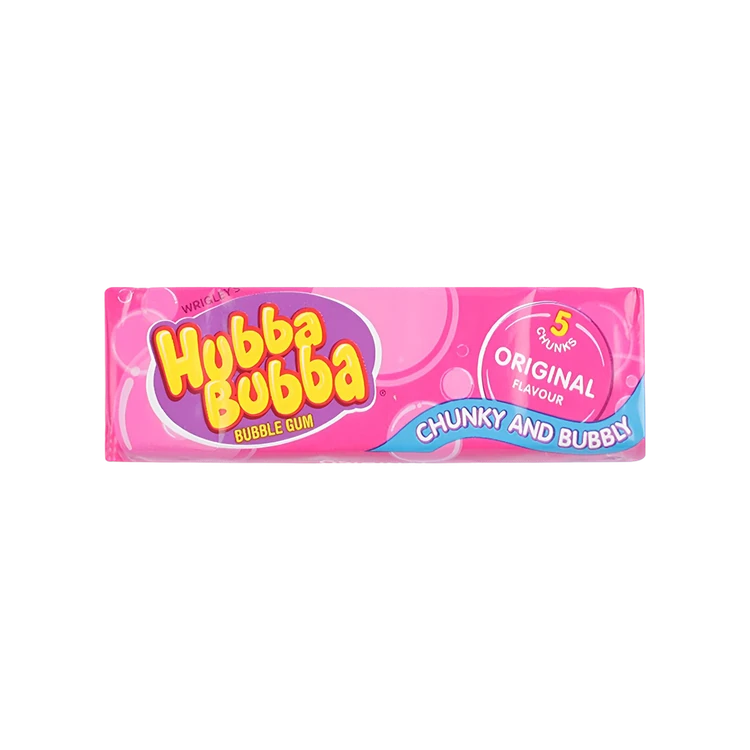 Wrigley's Hubba Bubba Bubble Gum (Chunky and Bubbly - Original Flavour)