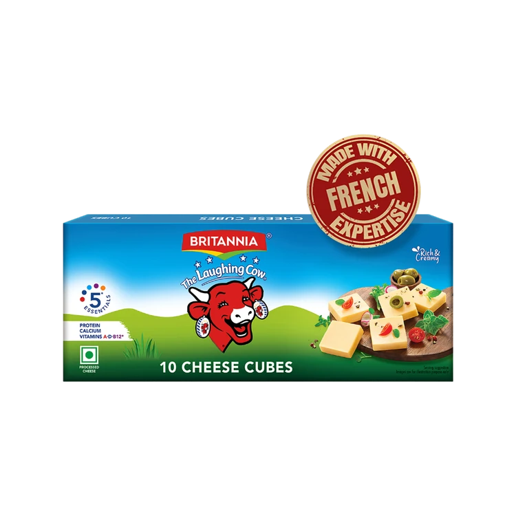 Britannia Laughing Cow Cheese Cubes