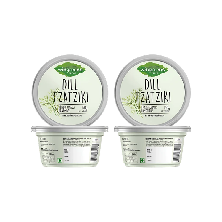Wingreens Farms Dill Tzatziki Dip - Pack of 2