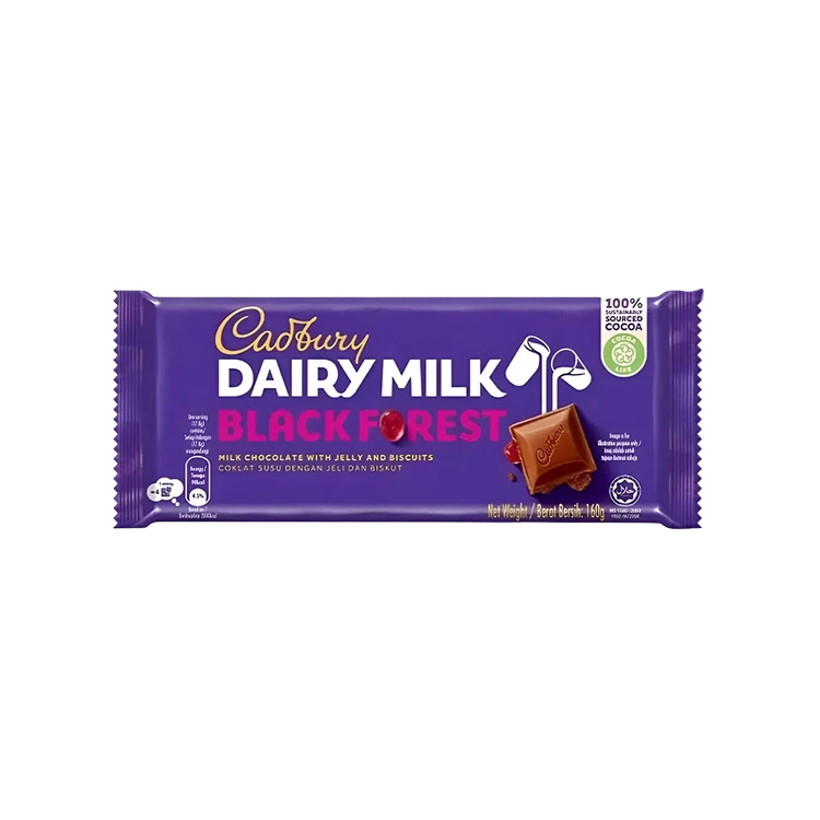 Cadbury Dairy Milk Black Forest Chocolate Bar