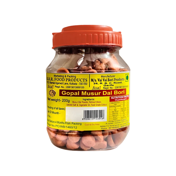 Gopal Musur Dal Bori