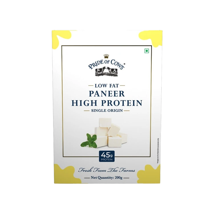 Pride of Cows Low Fat High Protein Paneer