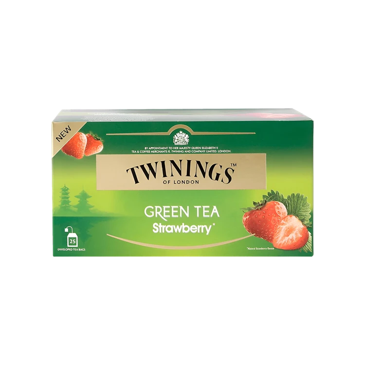 Twinings Strawberry Flavoured Green Tea Bags