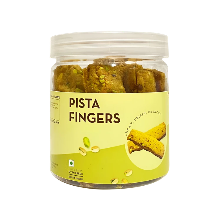 Cookieman Pista Finger Cookies