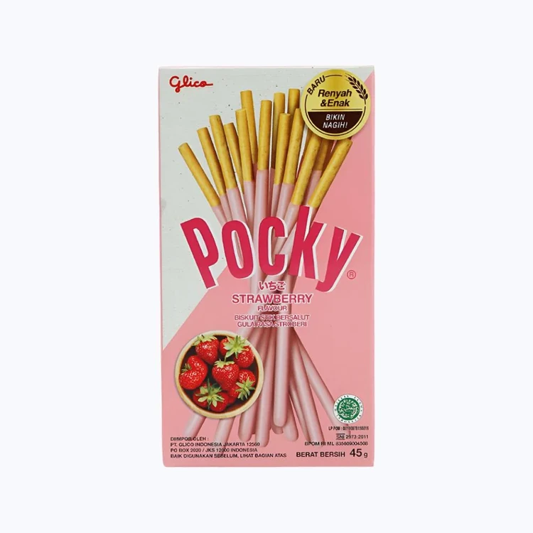 Pocky Strawberry Flavour Biscuit Sticks