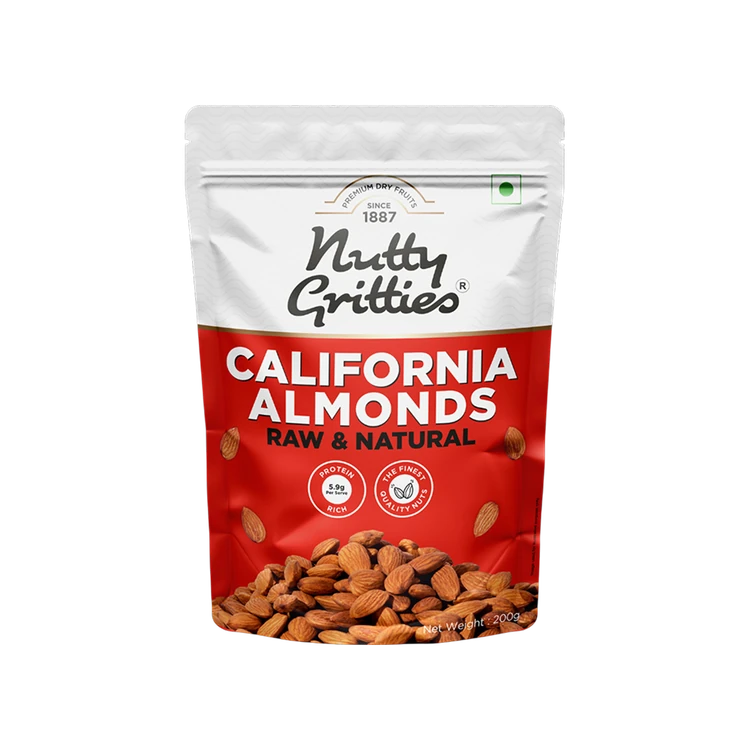 Nutty Gritties California Almonds (Badami)