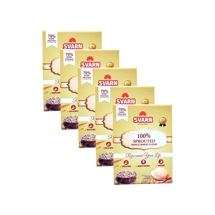 Svarn 100% Sprouted Whole Wheat Atta