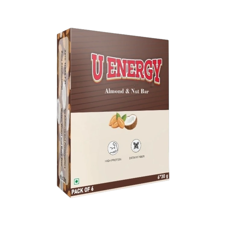 U ENERGY Almond Fiesta Energy Bar