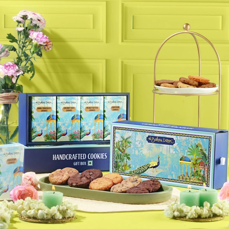 The Baker's Dozen Handcrafted Biscuits Gift Pack for Diwali