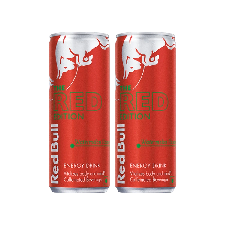 Red Bull Energy Drink - The Red Edition (250 ml) - Pack of 2