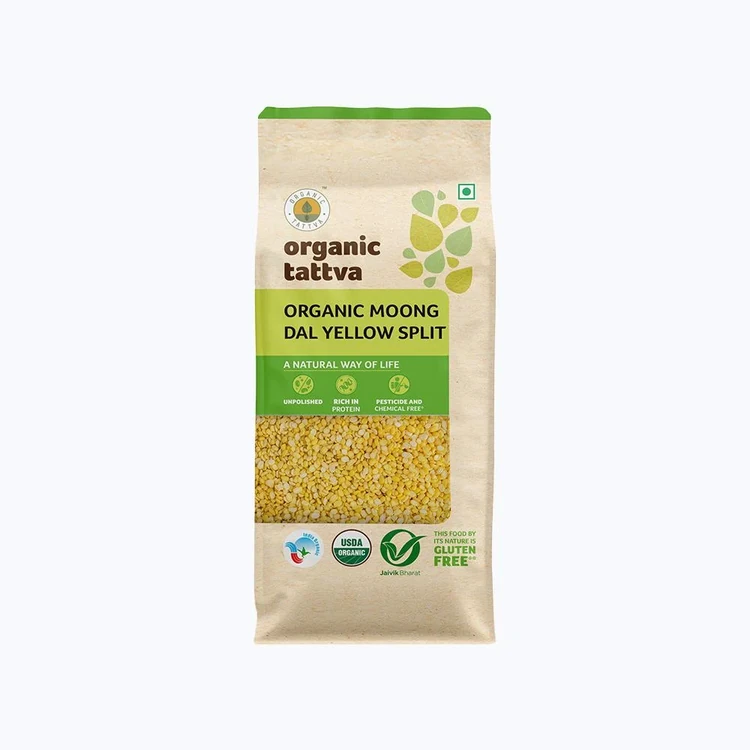 Organic Tattva Organic Moong Dal (Dhuli) Split