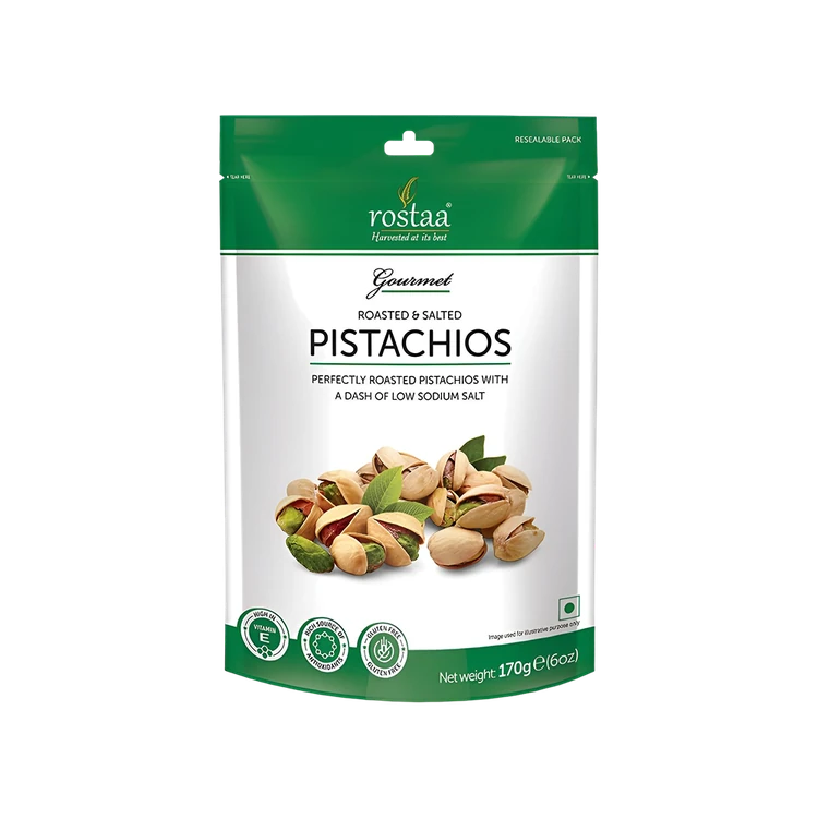 Rostaa Roasted & Salted Pistachios (Pista)