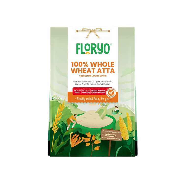 Floryo 100% Whole Wheat Lokwan Atta