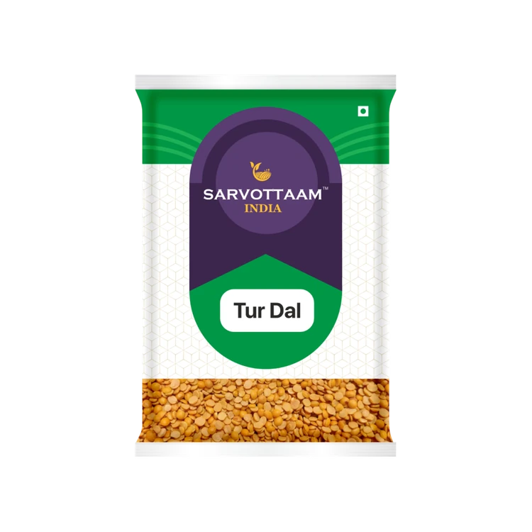 Sarvottaam India Premium Toor Dal (Unpolished) (Togari Bele)