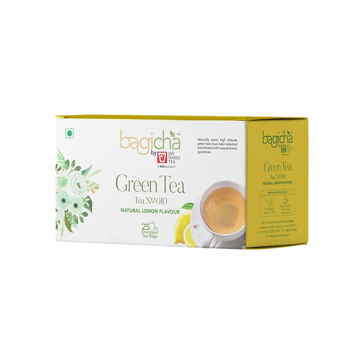 Bagicha By Jay Shree Tea Natural Lemon Flavour 010 Green Tea
