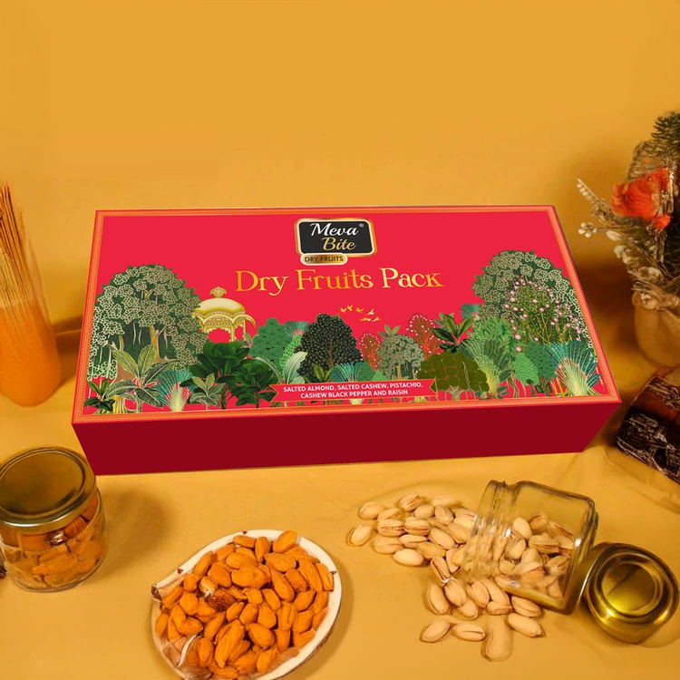 MevaBite Festive Feast Roasted Dry Fruits Gift Pack
