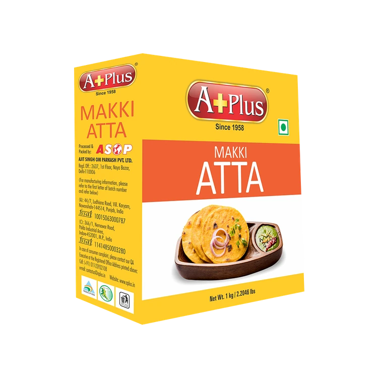 Aplus Makki Atta (Maize Flour) (Mekke Jola Hittu)