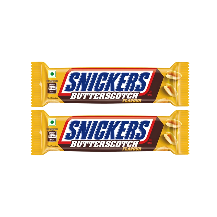 Snickers Butterscotch Filled Bar - Pack of 2
