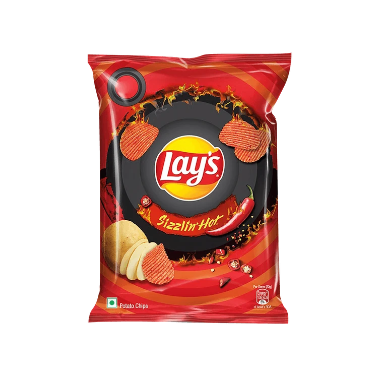 Lay's Sizzling Hot Potato Chips