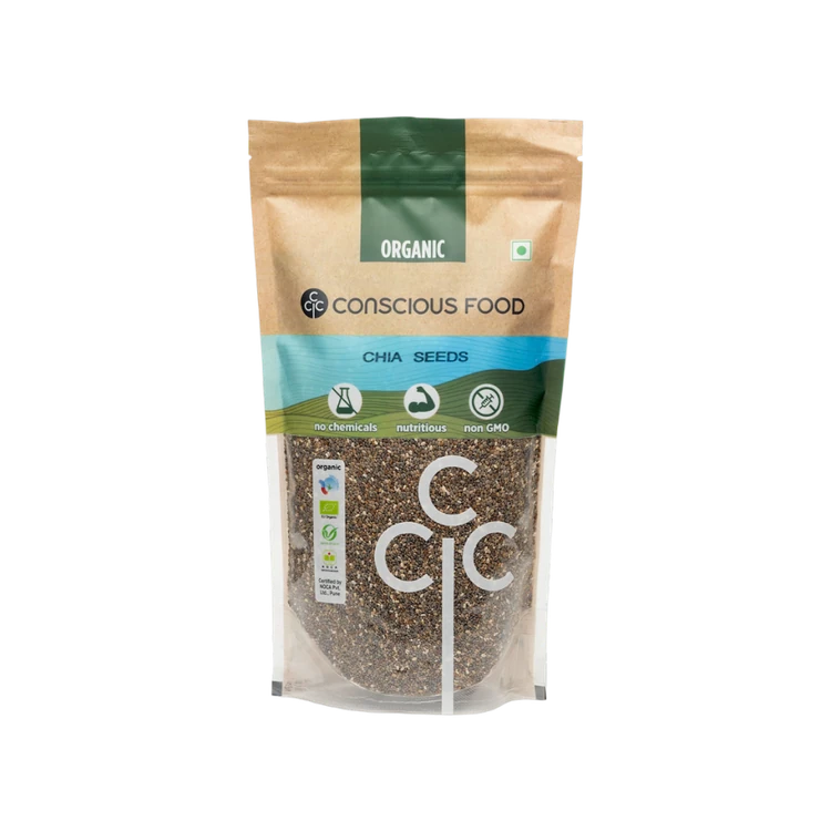 Conscious Food Organic Chia Seeds