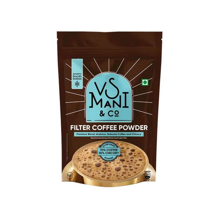VS Mani & Co. Filter Coffee Powder with 30% Chicory
