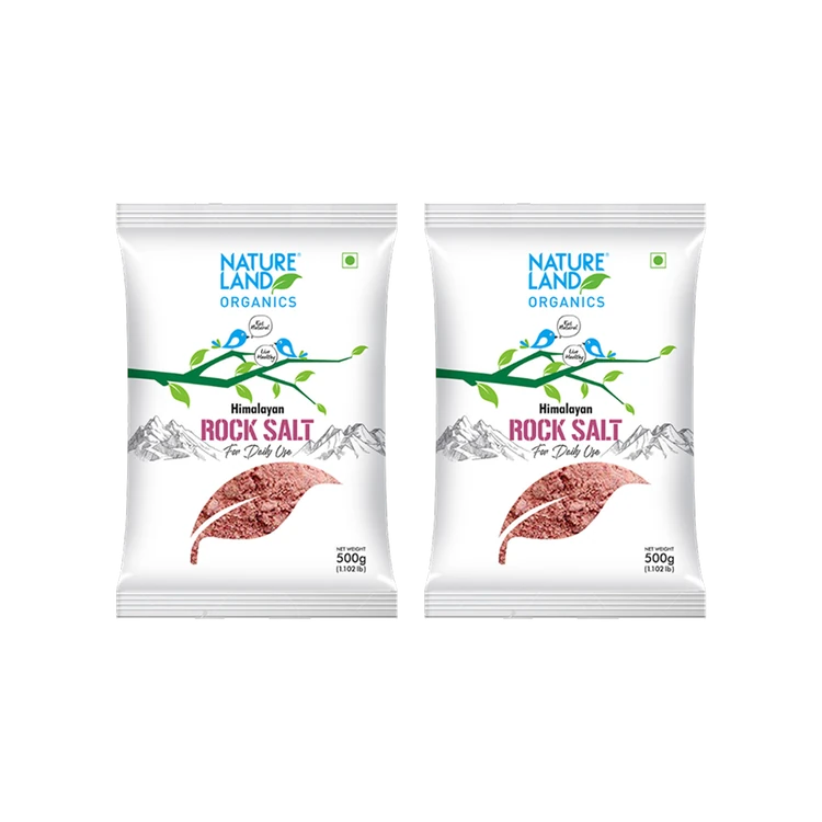 Natureland Himalayan Organic Rock Salt - Pack of 2