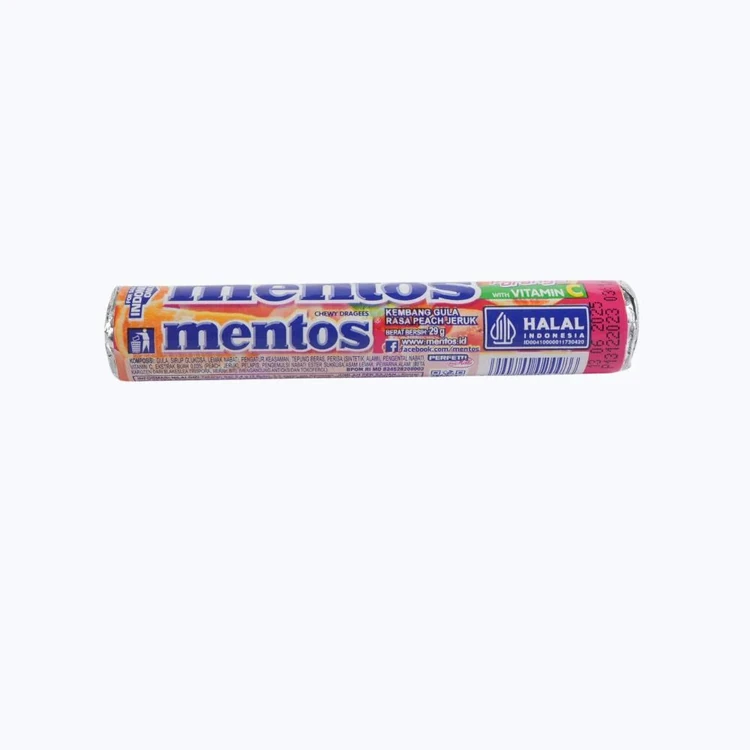 Mentos Peach Orange Candy