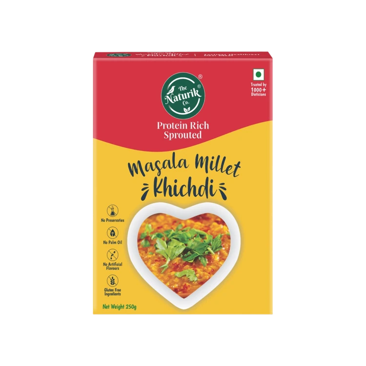 THE NATURIK CO Protein-Rich Masala Millets Khichdi