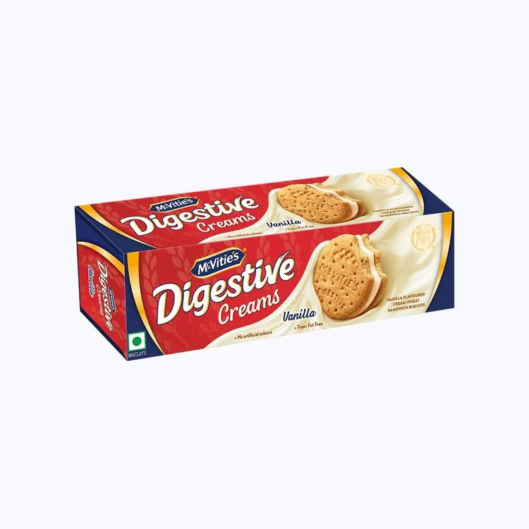 McVitie's Digestive Creams Sandwich Biscuit (Vanilla)
