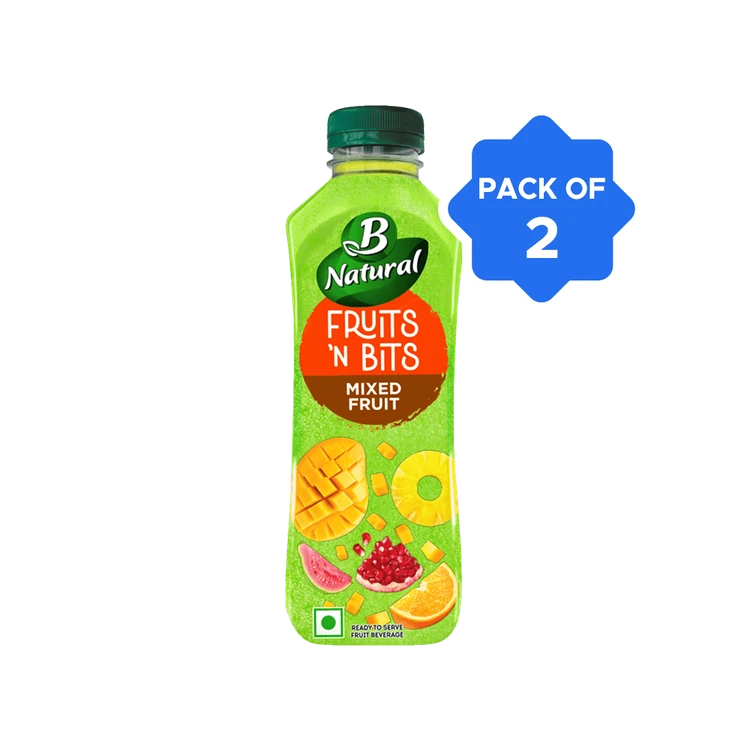 B Natural Fruits 'N Bits - Mixed Fruit Juice - Pack of 2