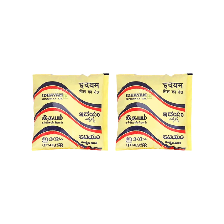 Idhayam Sesame Oil /Gingelly Oil - Pack of 2 (Ellu Enne)
