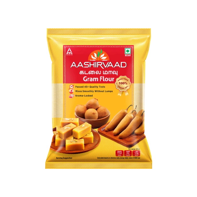 Aashirvaad Gram Flour/ Besan (Kadalai Maavu) (Kadale Hittu)