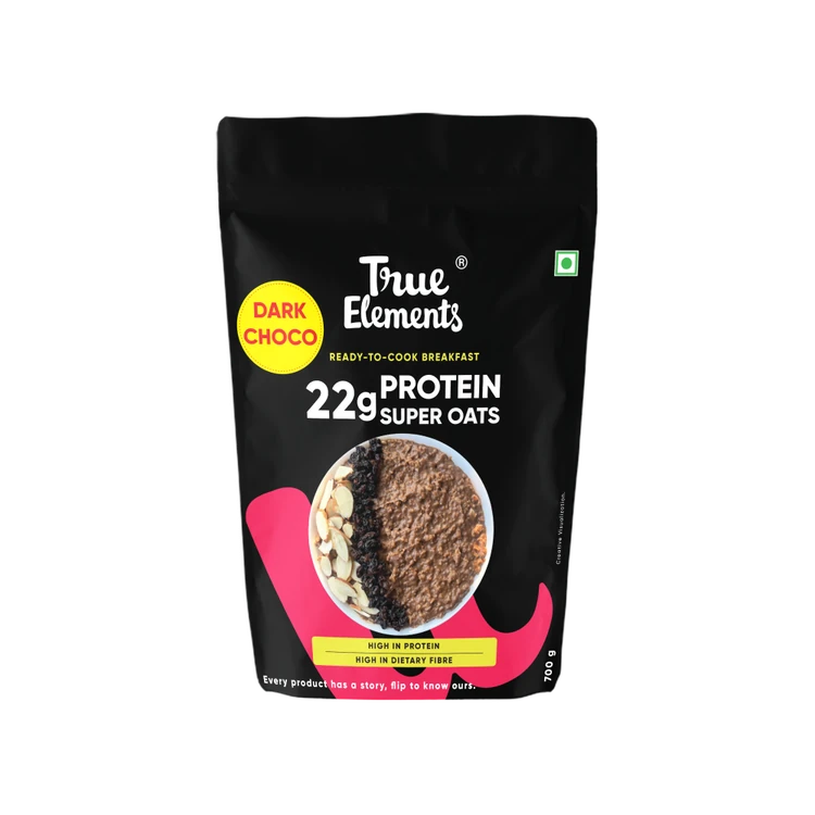 True Elements Dark Chocolate Super Oats