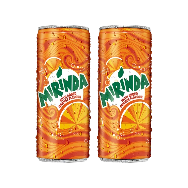 Mirinda Orange Soft Drink - Pack of 2