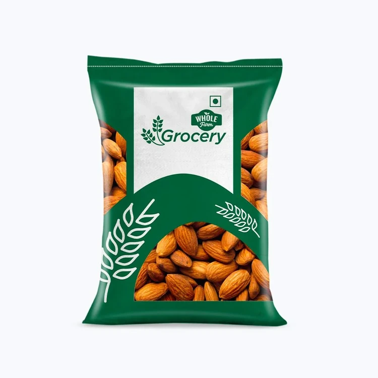 Whole Farm Grocery Almonds (200 g) (Badami)
