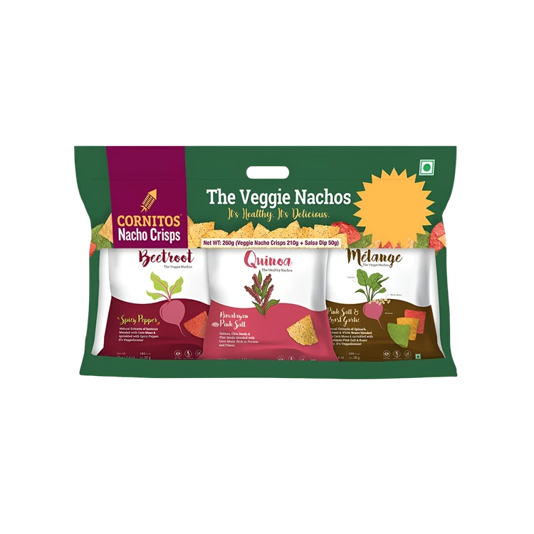 Cornitos The Veggie Nachos & Salsa Combo
