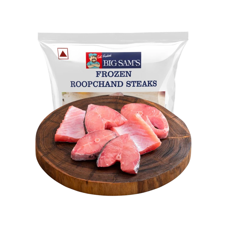 Big Sam's Roopchand Frozen Curry Cut Fish Steaks (Without Head)
